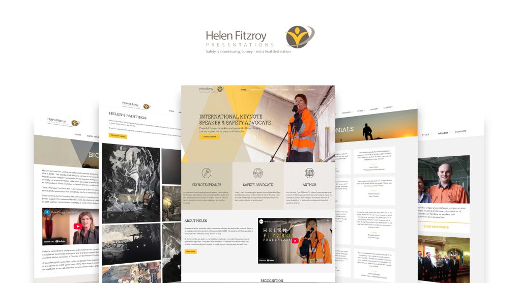 Helen Fitzroy Productions, Website Content Creation