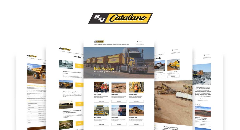 B&J Catalano: Website Content Creation